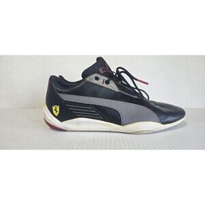 ​Puma Scuderia Ferrari R-Cat Machina Men Size 8.5 Black Grey 306865-01